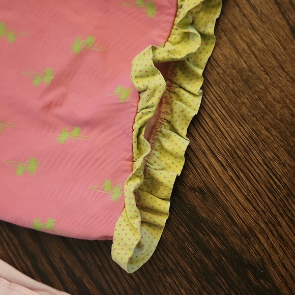 Lot 2 Big Girls Size 7 Smocked Dresses - Picture 6 of 7